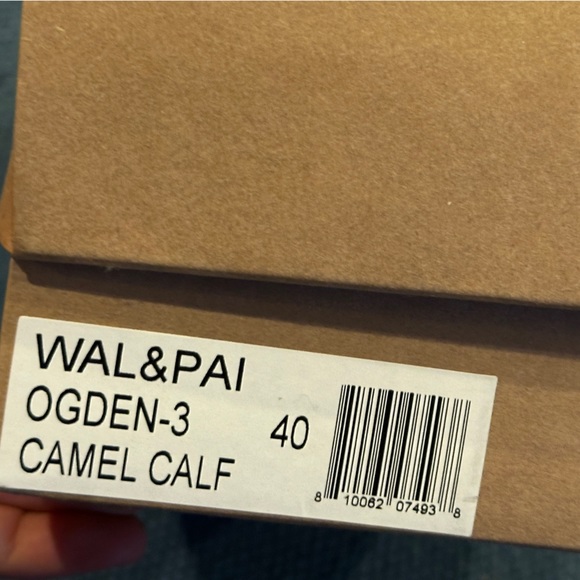 Wal & Pai Ogden-3, size 40, camel calf (natural leather color) - Picture 3 of 8